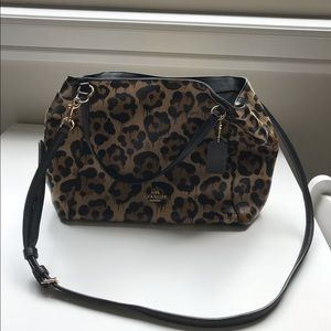 Coach Leopard Crossbody Bag